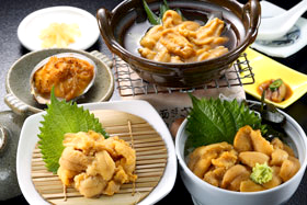 生うに4品コース